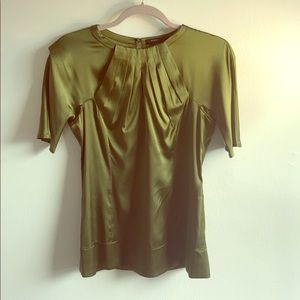 BCBGMAXAZRIA silk top